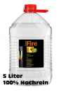 Green Fire Premium Bio-Ethanol 5 Liter 100%, Alkohol für Ethanol Kamine 5 L 10 L